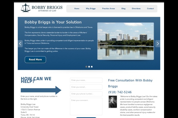 The Firm theme site design template sample