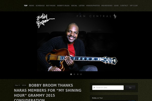 Music theme site design template sample
