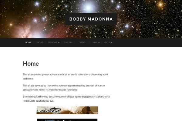 Hemingway theme site design template sample