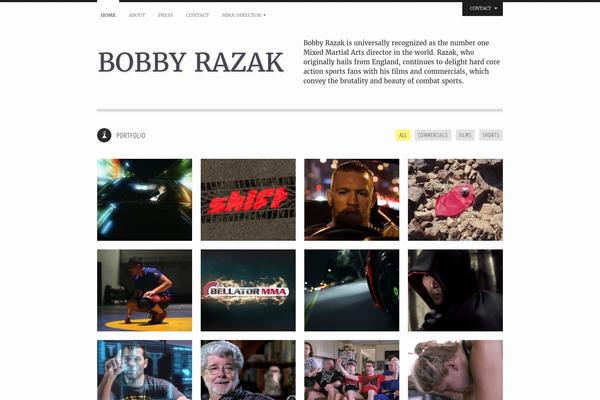 Yin & Yang theme site design template sample