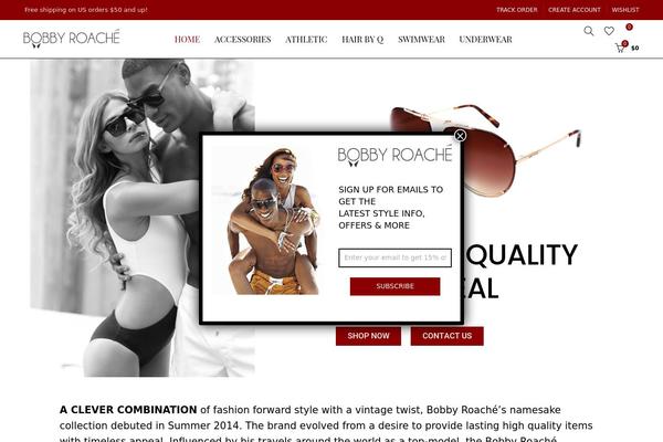 Site using MailChimp for WordPress plugin