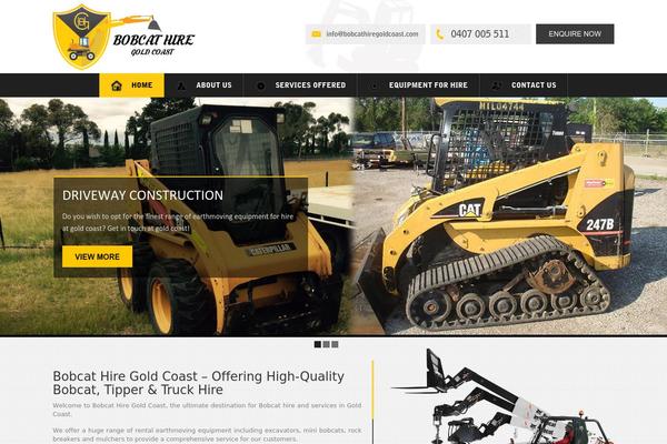bobcathiregoldcoast.com site used Bob-cat