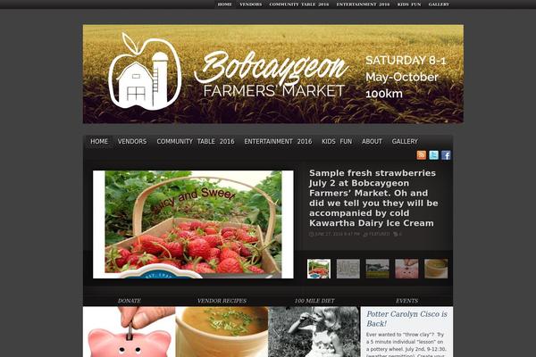 Yamidoo Magazine theme site design template sample