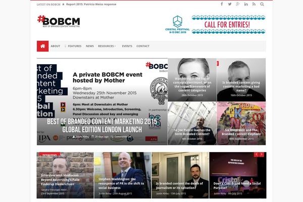 Magic Mag theme site design template sample