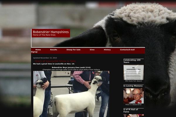 Andy theme site design template sample