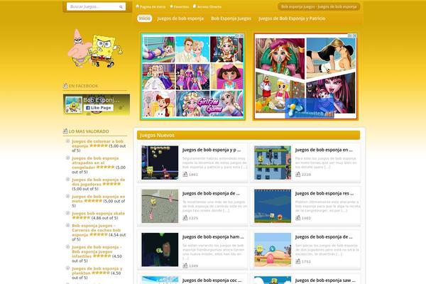 bobesponjajuegos.com site used Smartgames2