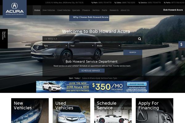 Dealer Inspire common theme site design template sample