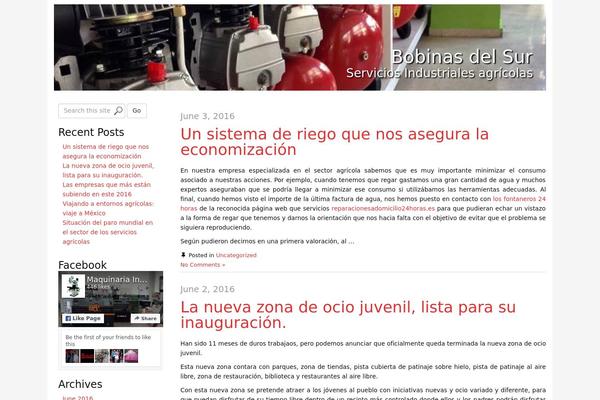 Museum Core theme site design template sample