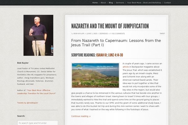 Savannah theme site design template sample