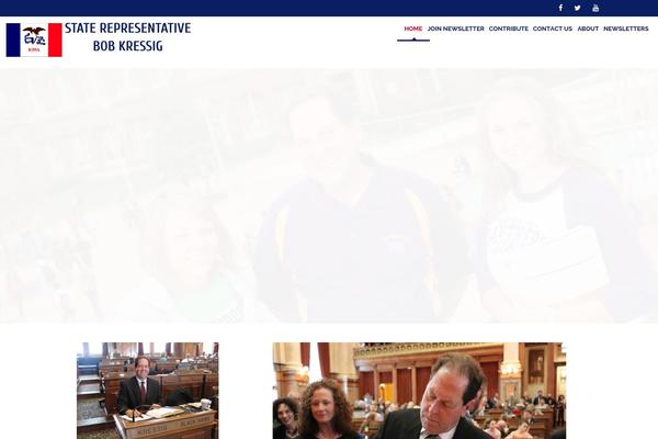 Infinite theme site design template sample