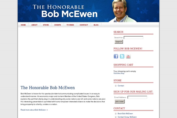 Patriot theme site design template sample