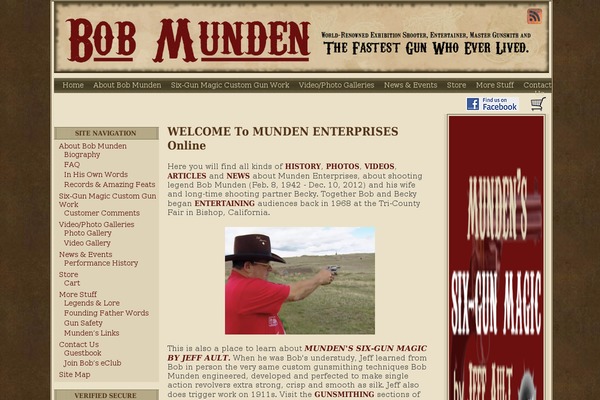 Wasteland theme site design template sample