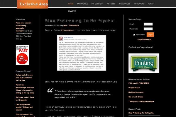 Eleven40 theme site design template sample