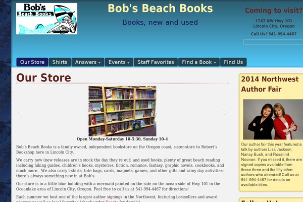 bobsbeachbooks.net site used Orchid