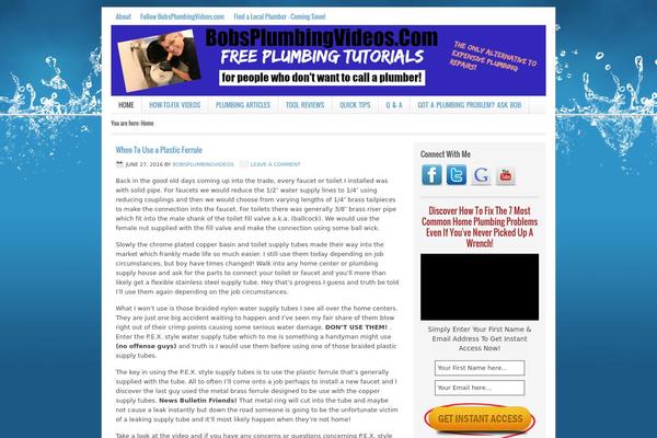 Lifestyle Pro theme site design template sample