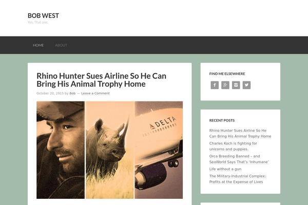 Outreach Pro theme site design template sample