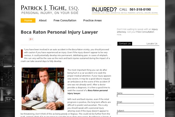 boca-raton-personal-injury-lawyer.com site used Panoramic