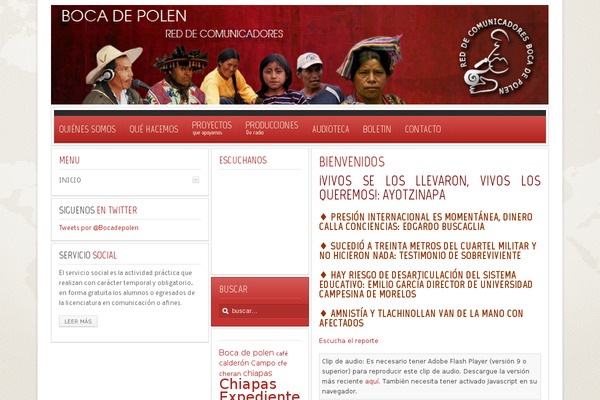 Revista theme site design template sample