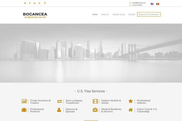 Thelaw theme site design template sample