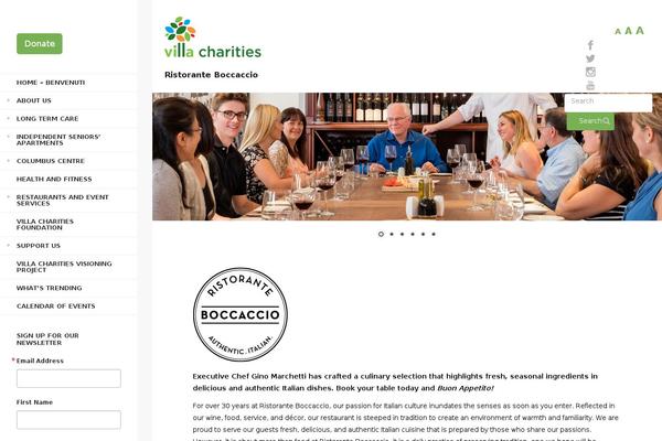 Site using Parallax Scroll plugin