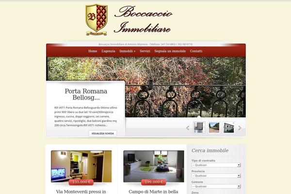 ElegantEstate theme site design template sample