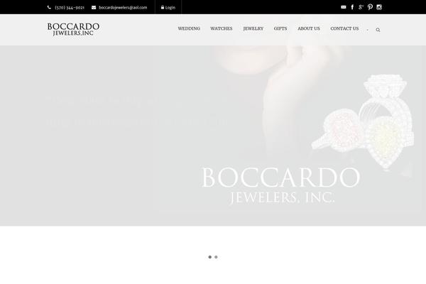 Zonda theme site design template sample