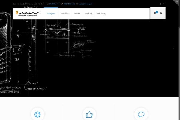 BeTheme Child theme site design template sample