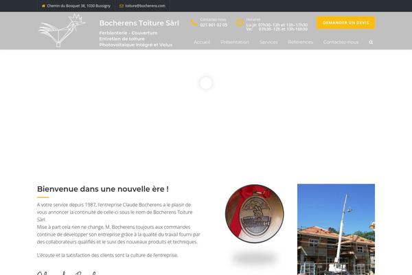 Skypress theme site design template sample