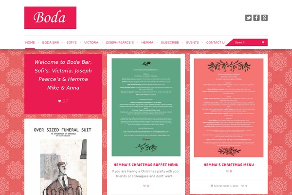 Wpex Fashionista theme site design template sample