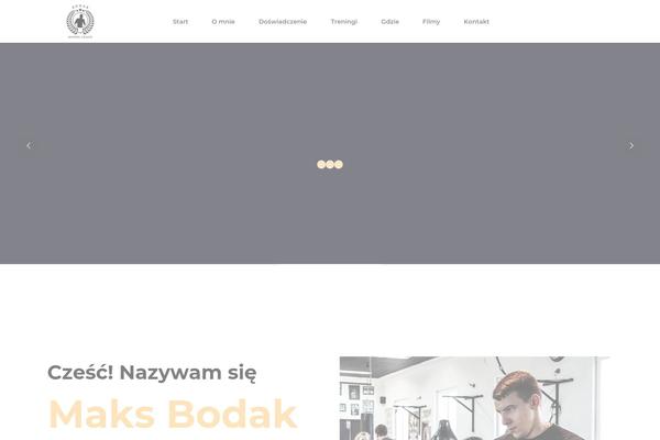 Max theme site design template sample