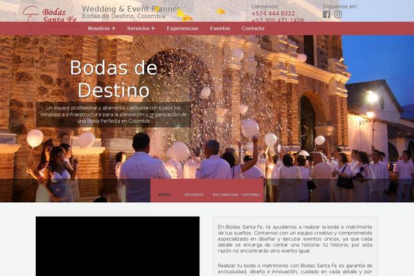bodasensantafe.com site used Kitra