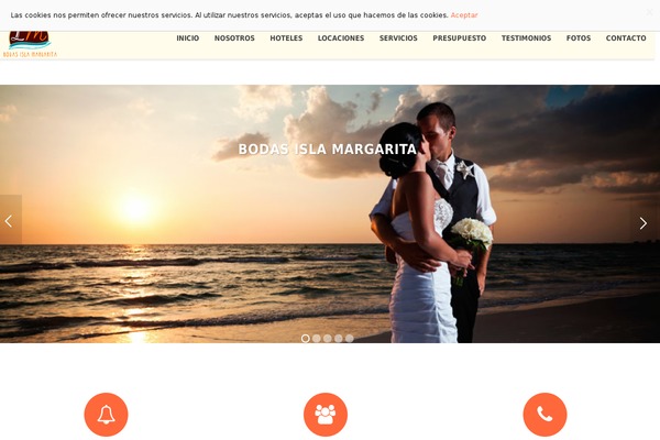 bodasislamargarita.com site used Vesta