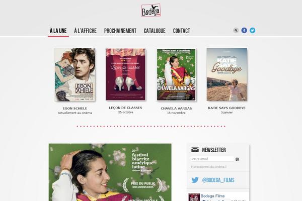 Bodega theme site design template sample