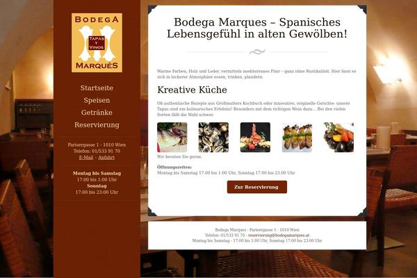 Eatery theme site design template sample