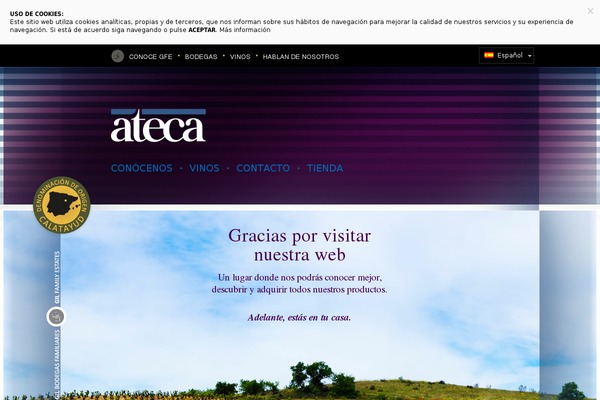 Site using Cartograf Cookie filter plugin
