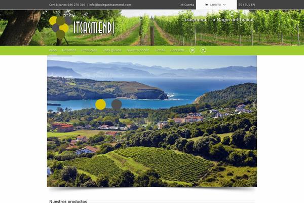 bodegasitsasmendi.com site used Itsasmendi