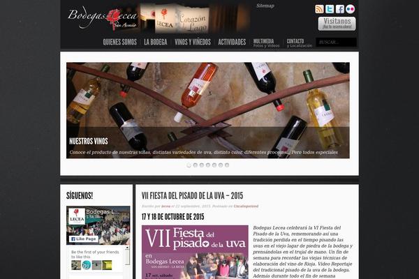 Big Easy theme site design template sample