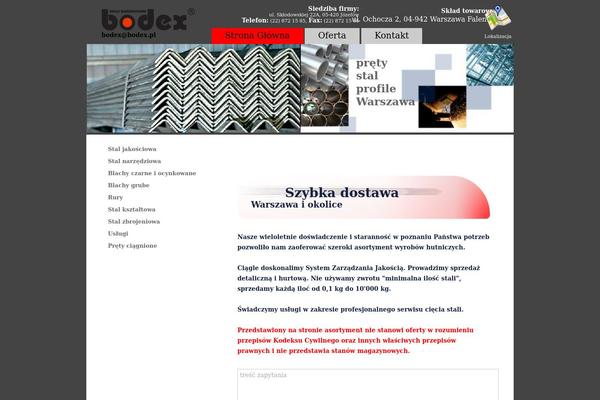 Cleanead theme site design template sample