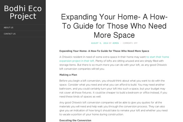 Flat theme site design template sample