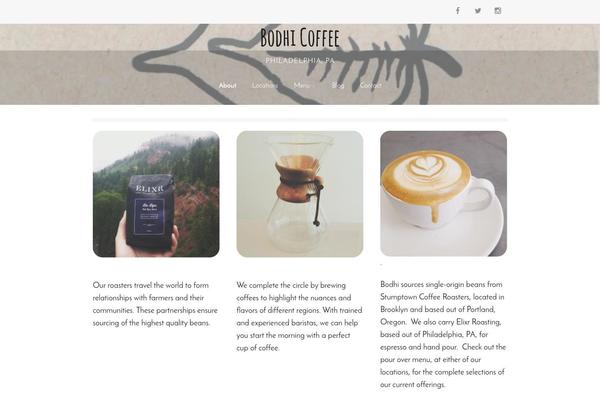 Make theme site design template sample