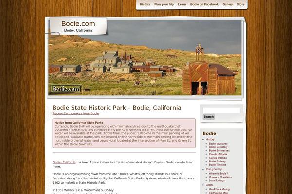 bodie.com site used Verbosa-child