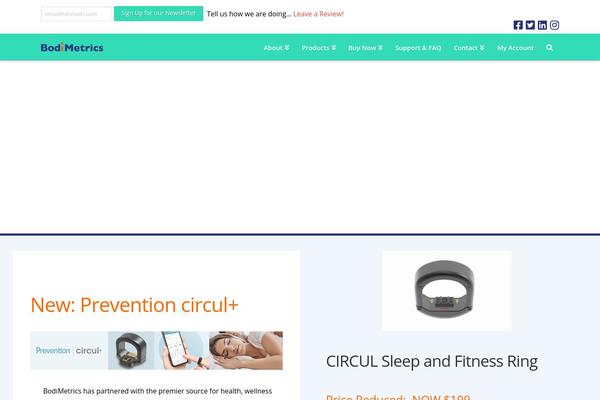 Site using WooCommerce Menu Cart plugin