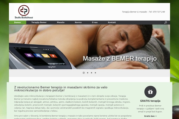 Site using BNE Testimonials plugin