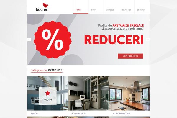 Store theme site design template sample