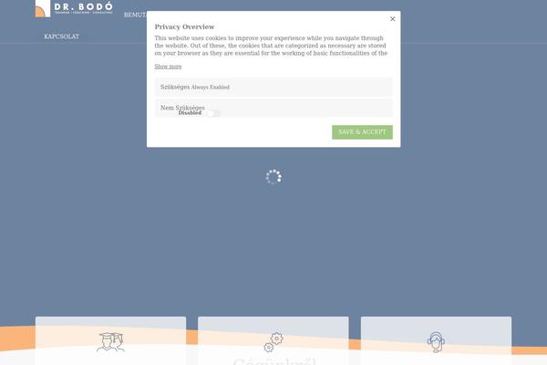 Ekko-child theme site design template sample