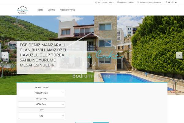 Site using Myhome-core plugin