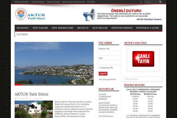 Jarida theme site design template sample