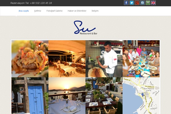 Therestaurantclassic theme site design template sample