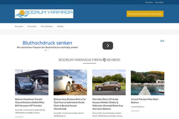 Rehber theme site design template sample