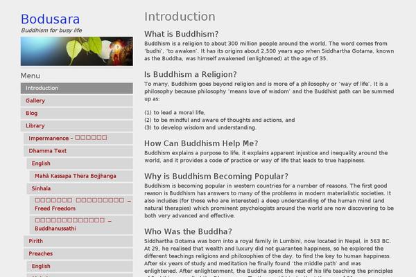 Sutra theme site design template sample